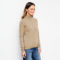 Classic Cashmere Turtleneck Sweater - FEATHER image number 2