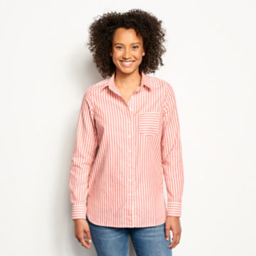 Lightweight Striped Oxford Tunic -  image number 0