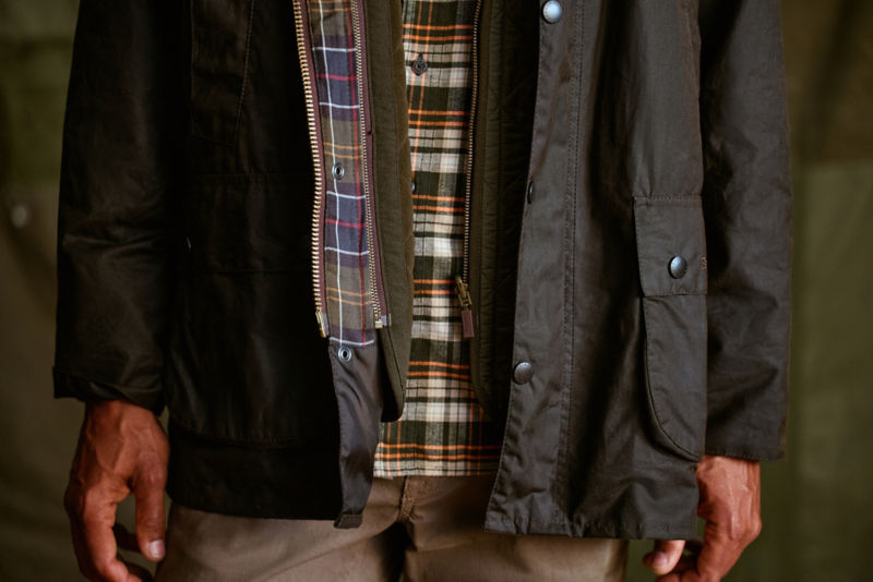 Barbour&reg; Polarquilt Zip-In Liner - OLIVE image number 4