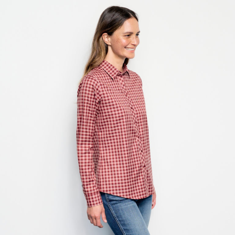 Wrinkle-Free Twill Check Shirt -  image number 1