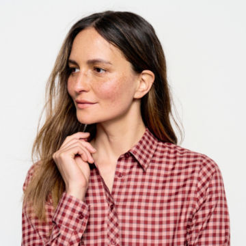 Wrinkle-Free Twill Check Shirt -  image number 4