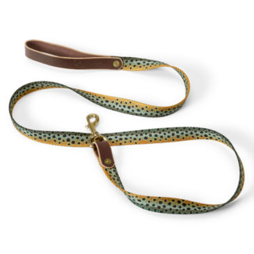 Whiskey Leatherworks Leash - BROWN TROUT