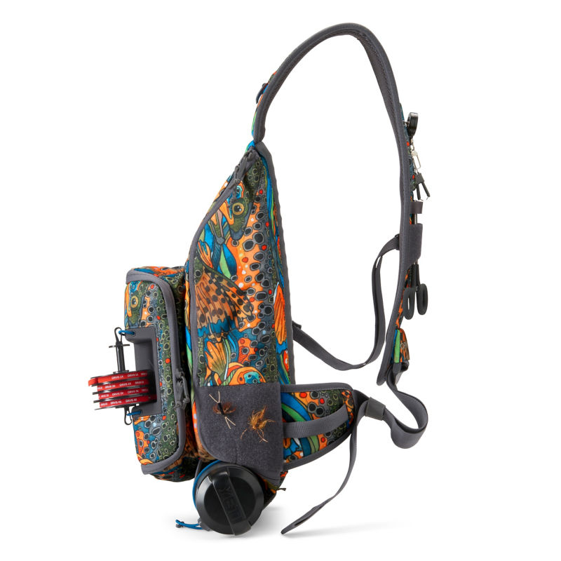 Orvis Sling Pack - FISHE UNBOUND BROWN image number 1