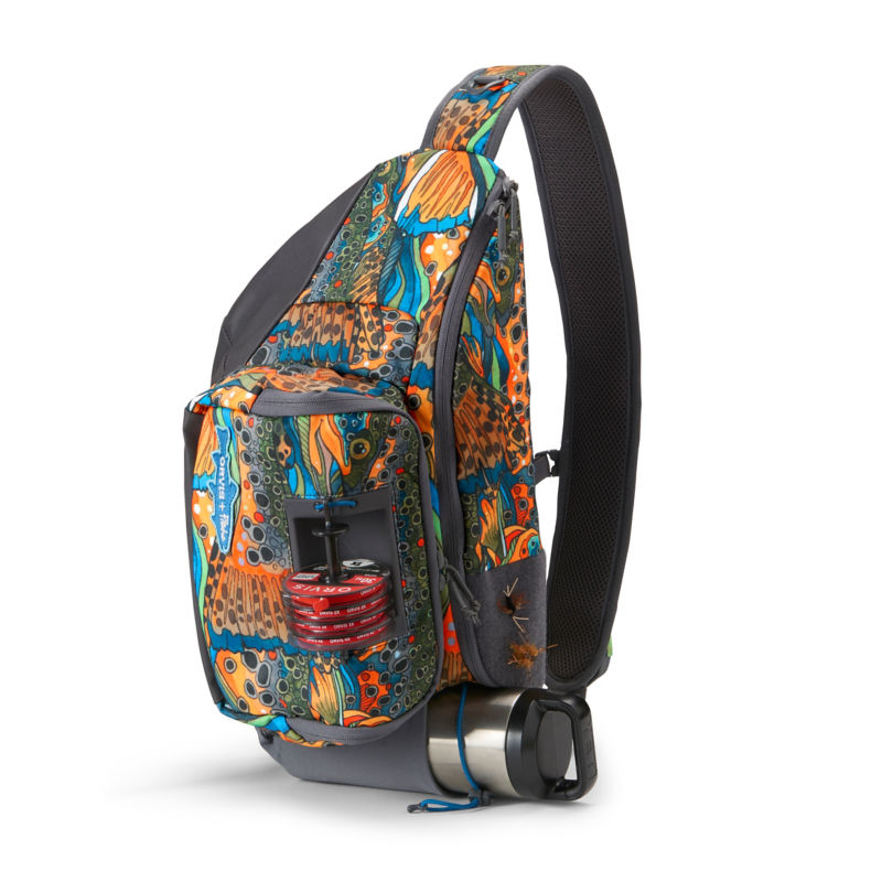 Orvis Sling Pack - FISHE UNBOUND BROWN image number 0
