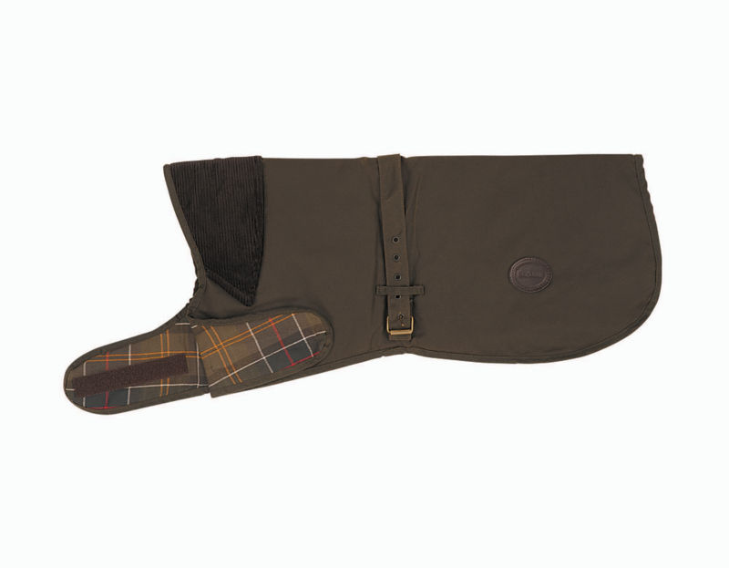 orvis quilted waxed cotton dog jacket