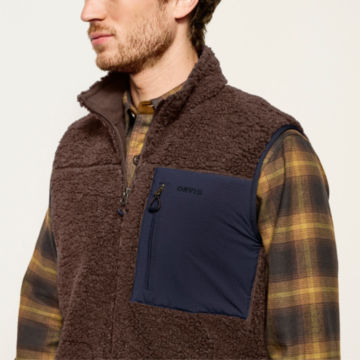 Sherpa Fleece Vest - image number 5
