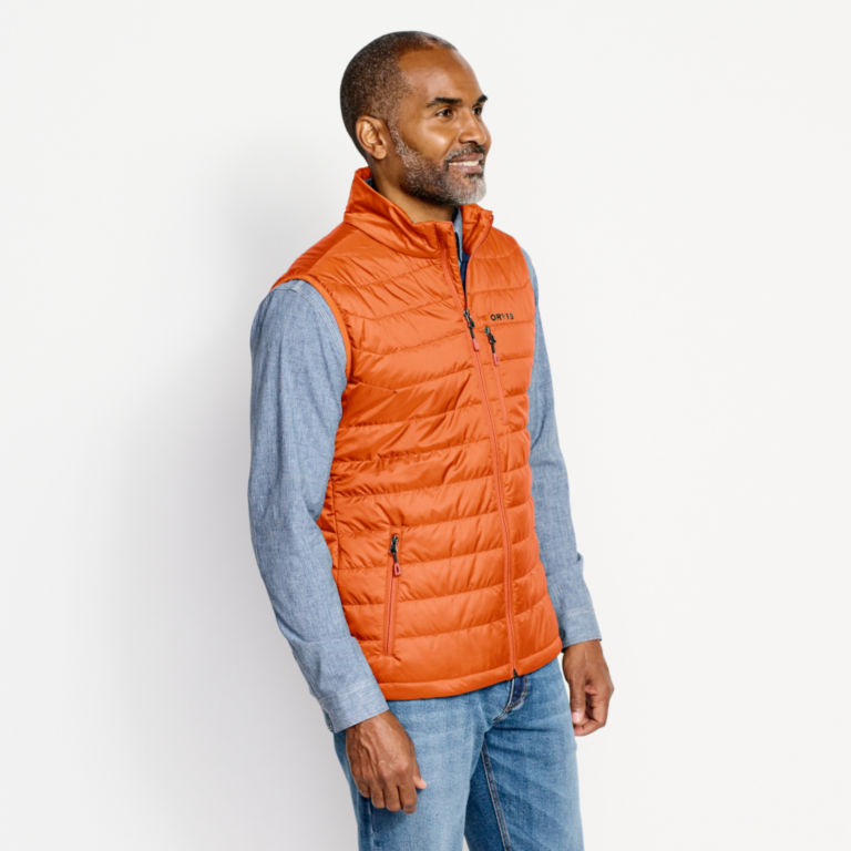 Recycled Drift Vest - BOURBON image number 4