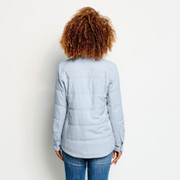 Women's Tech Chambray Shirt Jacket - BLUE FOGimage number 3