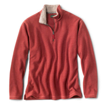 Mountain View Quarter-Zip Pullover - WEATHERED REDimage number 0
