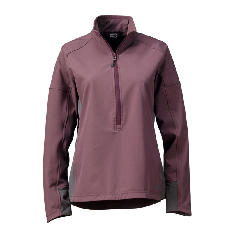 Women&rsquo;s PRO LT Softshell Pullover - HUCKLEBERRY image number 2