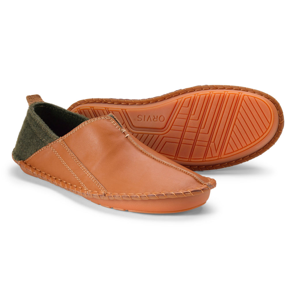 Indoor/Outdoor Leather Slippers | Orvis