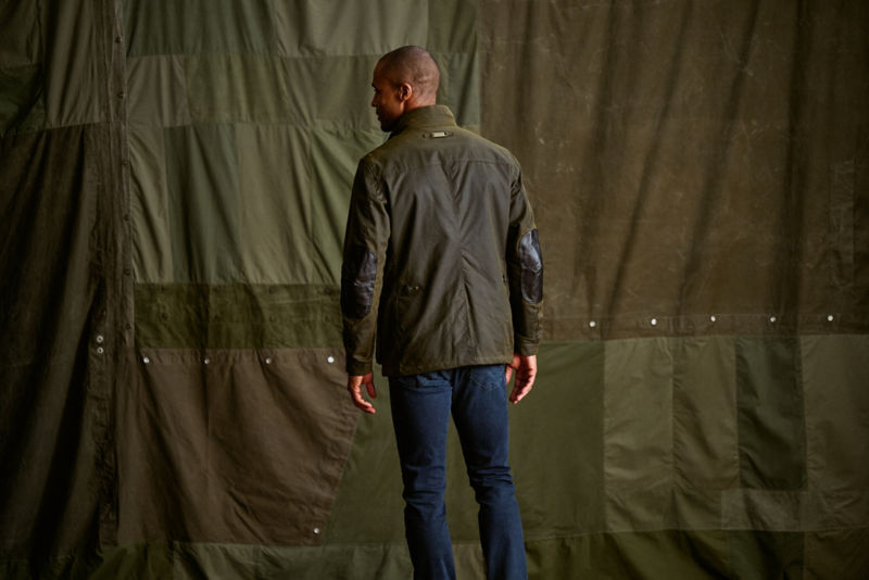 Barbour&reg; Ogston Waxed Jacket - OLIVE image number 4