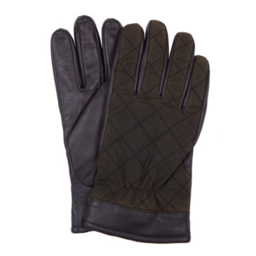 Barbour® Dalegarth Gloves - OLIVE BROWN
