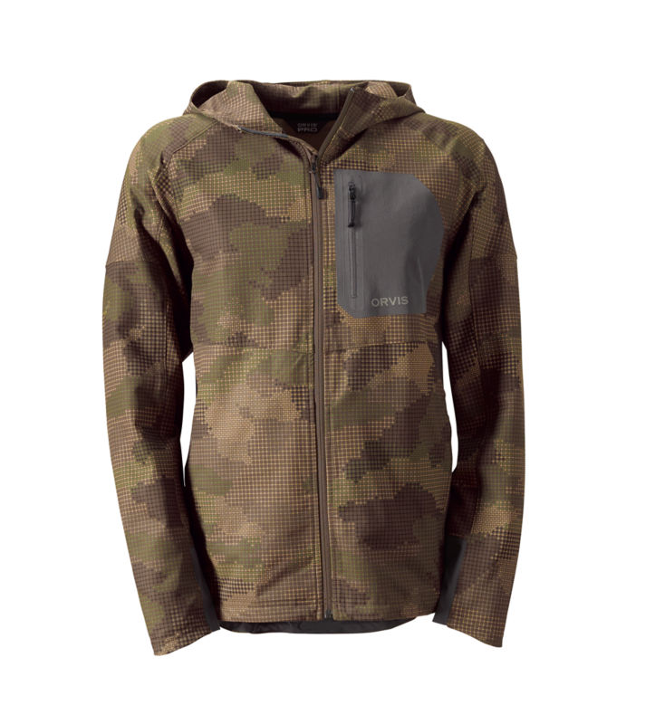 Men&rsquo;s PRO LT Softshell Hoodie - CAMOUFLAGE