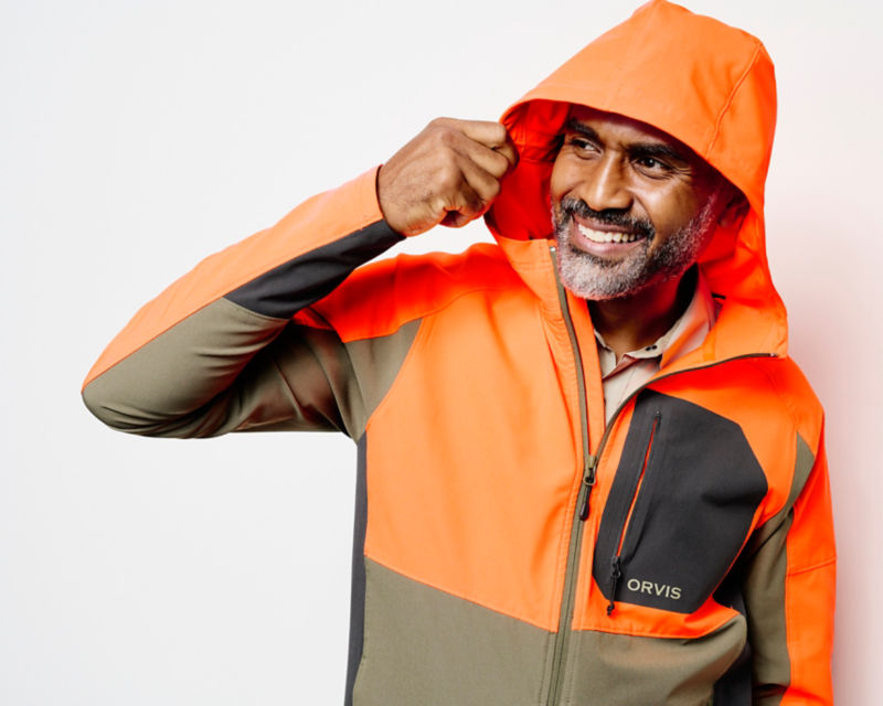 Men&rsquo;s PRO LT Softshell Hoodie - OLIVE BLAZE image number 4