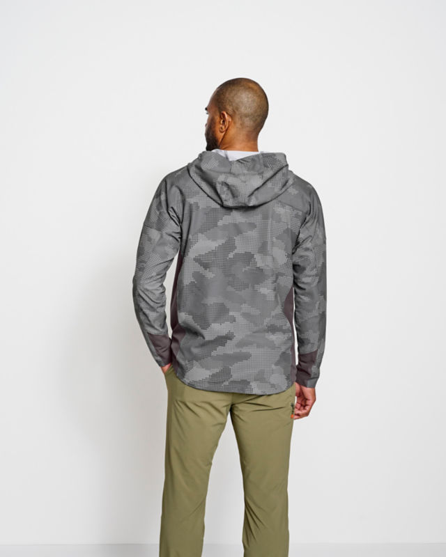 Men&rsquo;s PRO LT Softshell Hoodie - STEEL CAMO image number 3