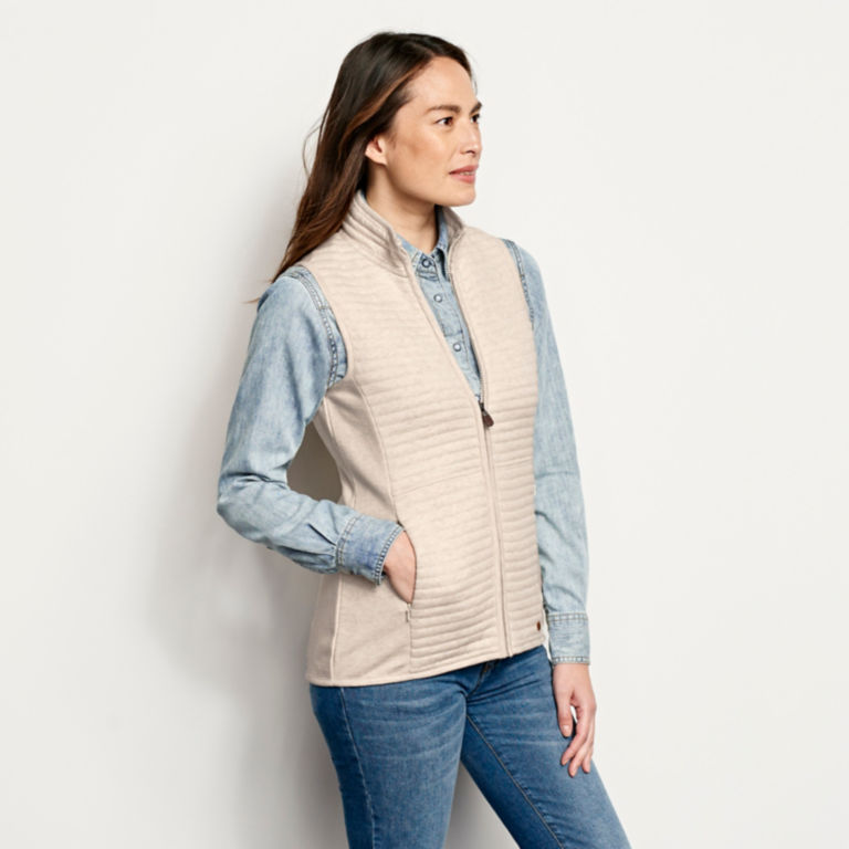 Placed Quilted Vest -  image number 1