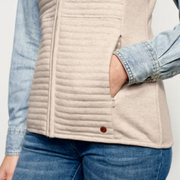 Placed Quilted Vest -  image number 4