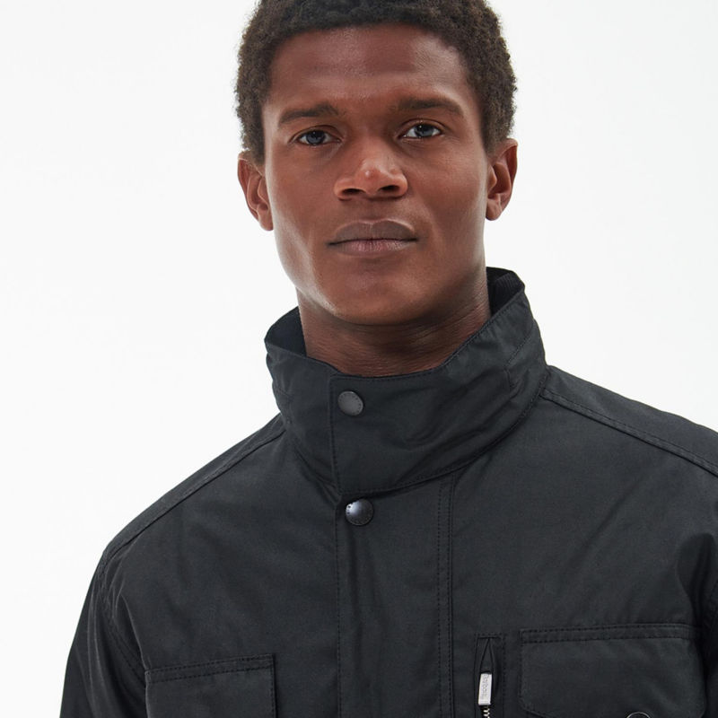 Barbour&reg; Sapper Jacket - BLACK image number 2