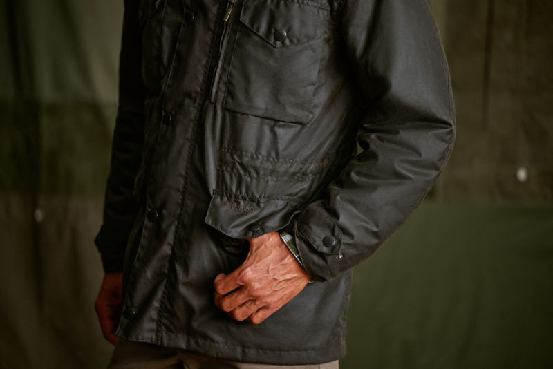 Barbour&reg; Sapper Jacket - OLIVE image number 2