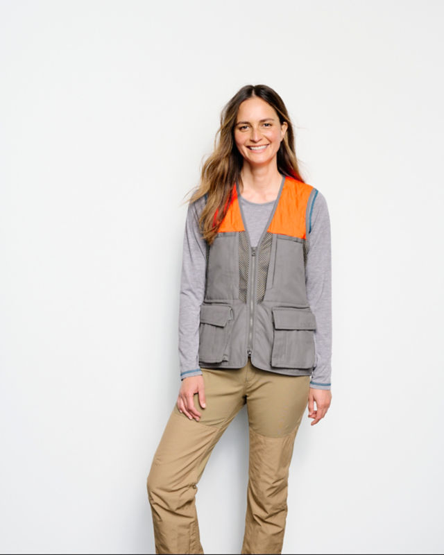 Woman in Women's Upland Hunting Vest