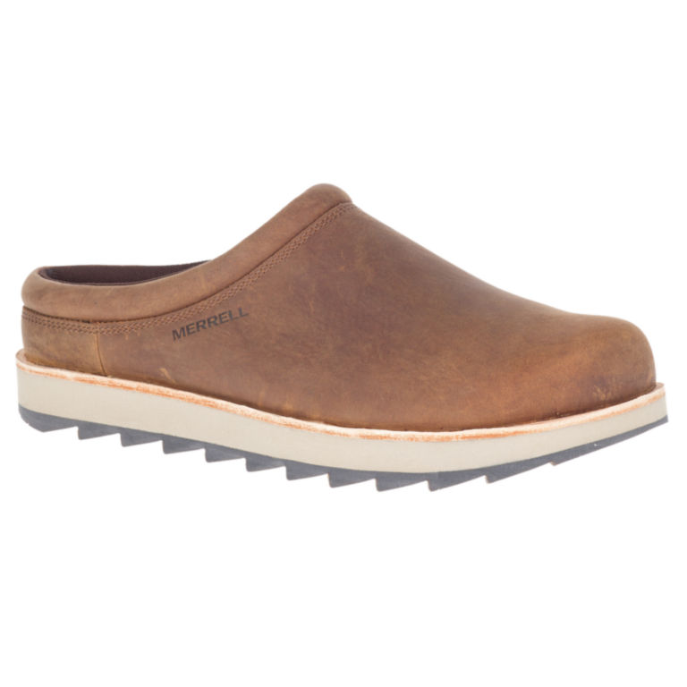 Merrell® Juno Leather Clogs - BROWN image number 0