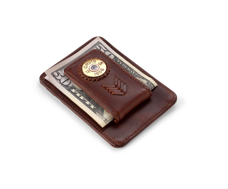 Shotshell Money Clip - BROWN