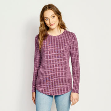Long-Sleeved Relaxed Perfect Tee - image number 0