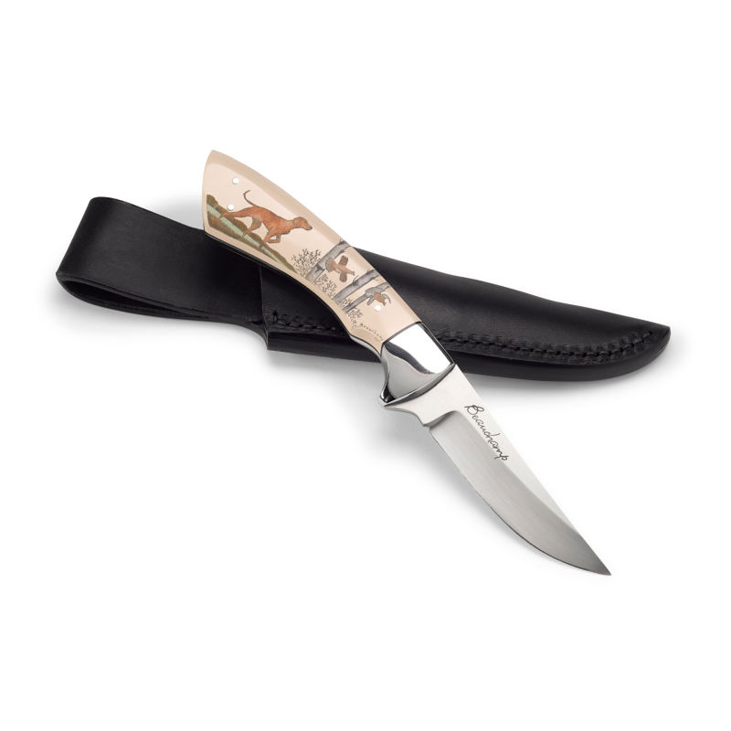 Beauchamp Scrimshaw Knife - GROUSE FLUSH