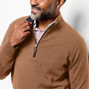 Merino Wool Quarter-Zip Sweater 2.0 - image number 4