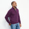 Merino Wool Quarter-Zip Sweater 2.0 - RAISIN image number 2