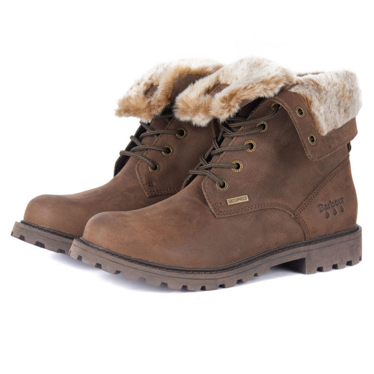 Barbour® Hamsterley Lined Boots - BROWN image number 0