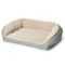 Orvis ComfortFill-Eco™ Bolster Dog Bed with Fleece - BASIL image number 1