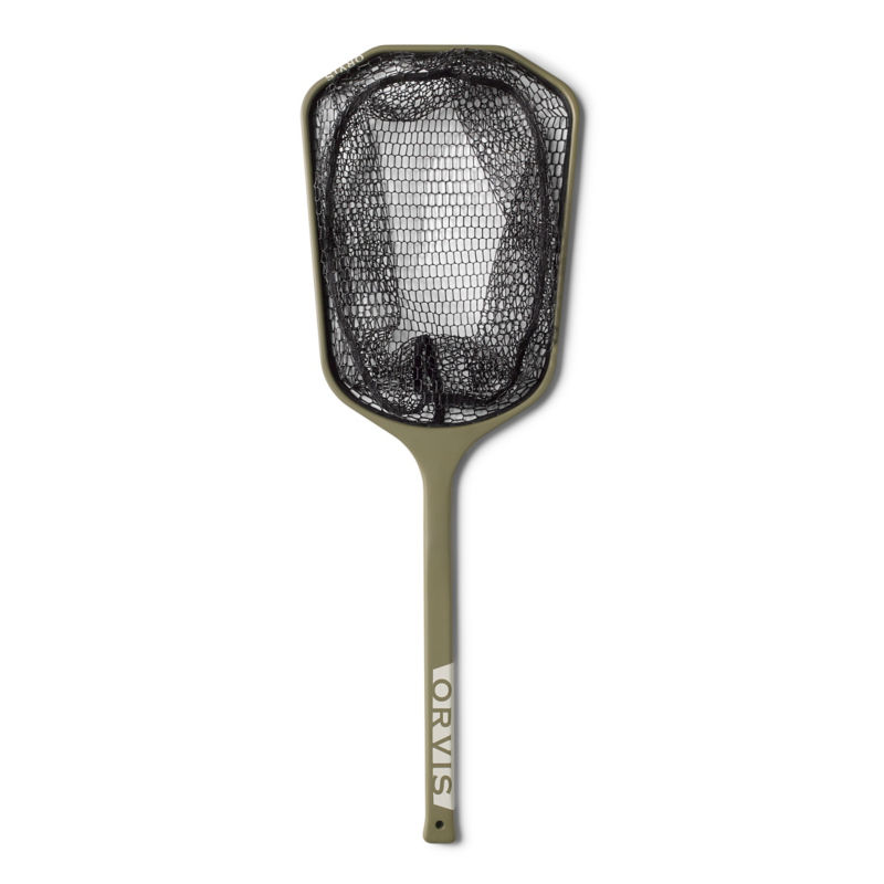 Orvis Wide-Mouth Guide Net - DUSTY OLIVE image number 0