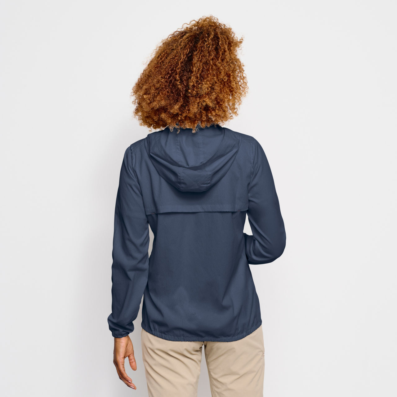 Women’s Open Air Caster Hooded Zip-Up Jacket - CARBON image number 2