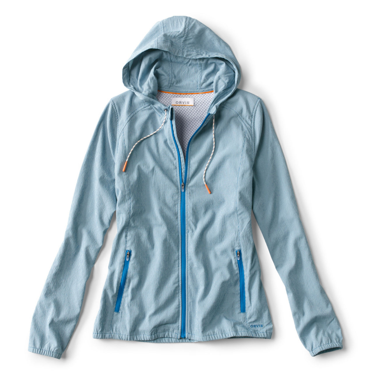 Women’s Open Air Caster Hooded Zip-Up Jacket - LAKE BLUE image number 1