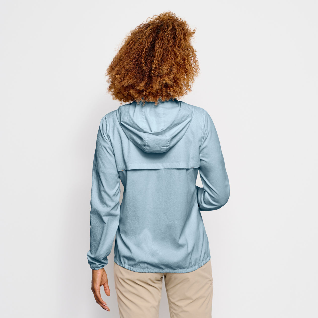 Women’s Open Air Caster Hooded Zip-Up Jacket - LAKE BLUE image number 3