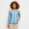 Women’s Open Air Caster Hooded Zip-Up Jacket - LAKE BLUE image number 0