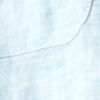 Lightweight Linen Three-Quarter-Sleeved Shirt - BLUE HORIZON