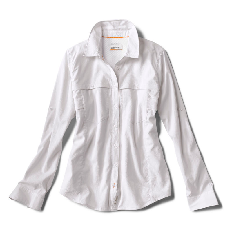 Women&rsquo;s Open Air Caster Long-Sleeve Shirt - WHITE