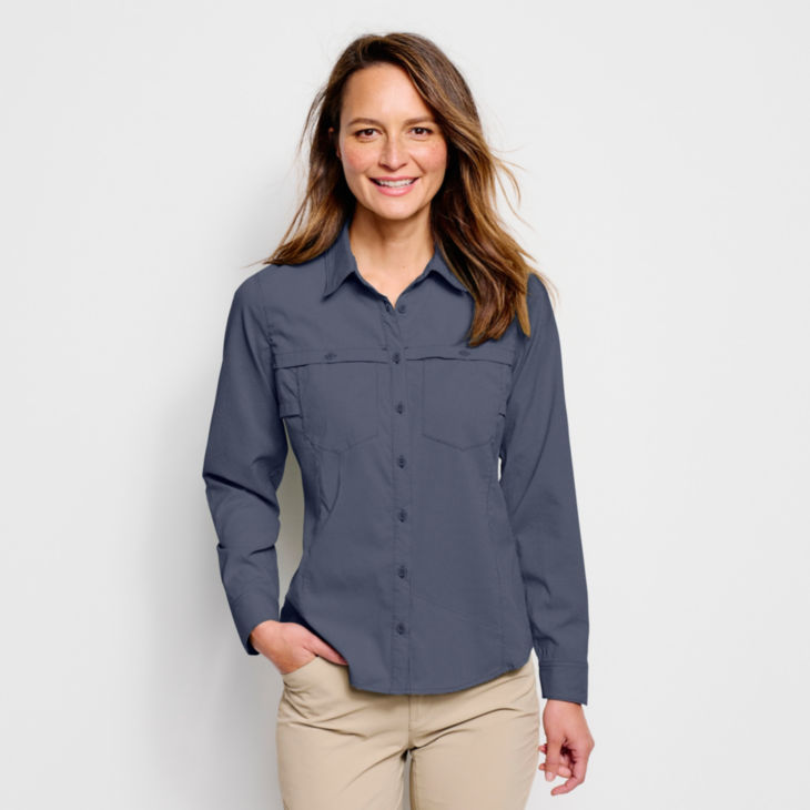 Women’s Open Air Caster Long-Sleeved Shirt - CARBON