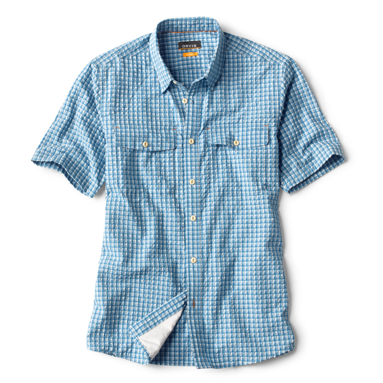 Clearwater Seersucker Short-Sleeved Shirt -  image number 0