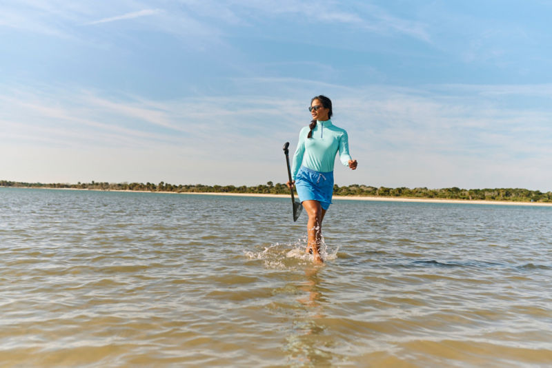 Jackson Quick-Dry Natural Fit Skort - LAKE BLUE image number 5