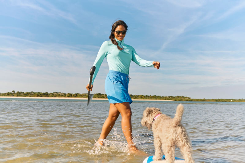 Jackson Quick-Dry Natural Fit Skort - LAKE BLUE image number 6