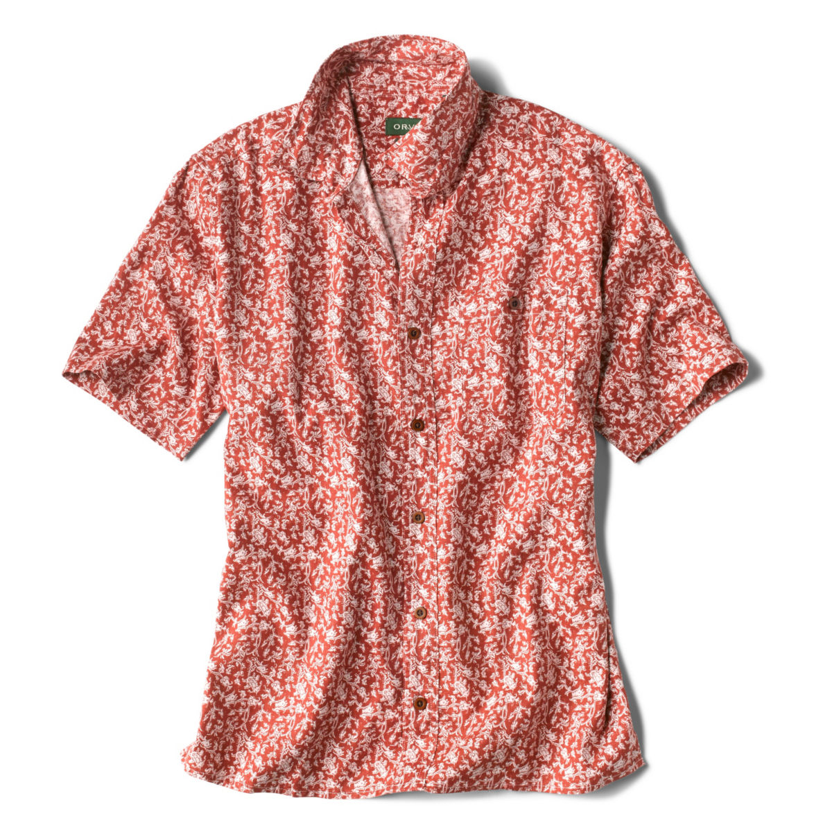 Hemp/Tencel® Stretch Short-Sleeved Shirt - image number 0