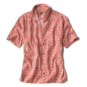 Hemp/Tencel Stretch Short-Sleeved Shirt - 