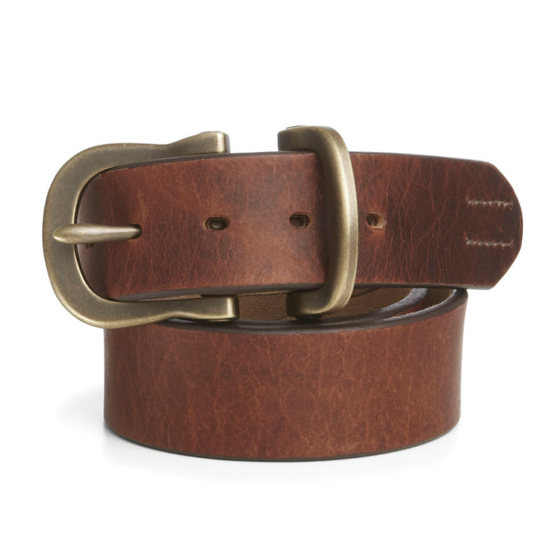 Braided Latigo Leather Belt for Men | Brown | Size 44 | Orvis