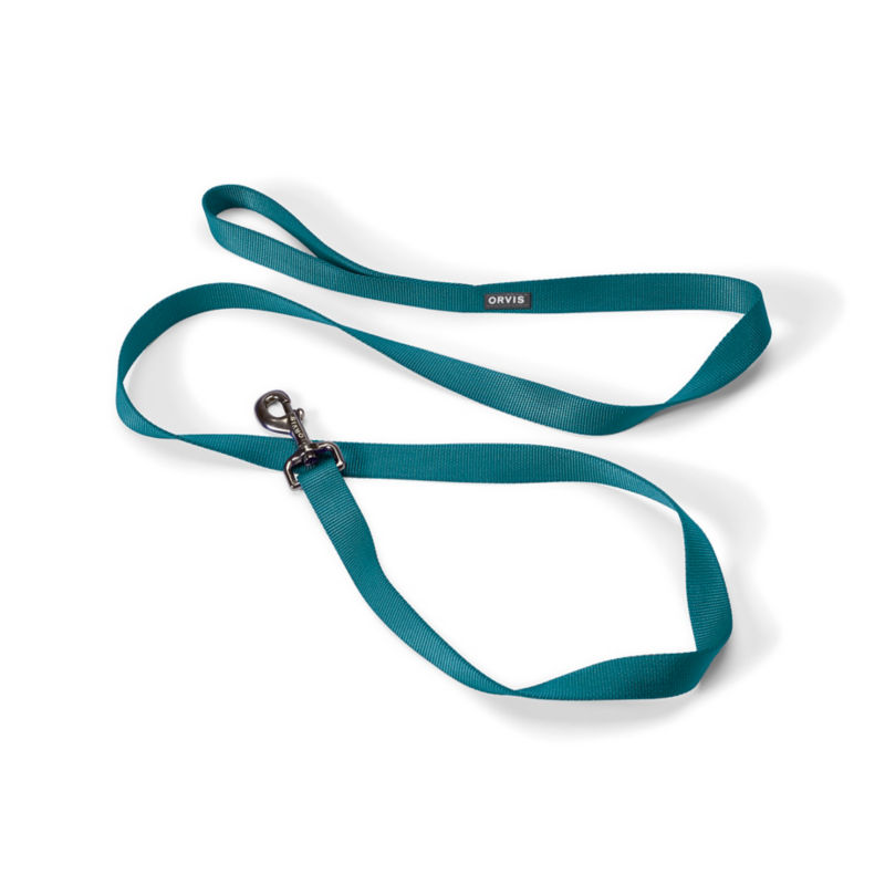 Personalized Side-Release Buckle Collar & Leash - HARBOR BLUE image number 1