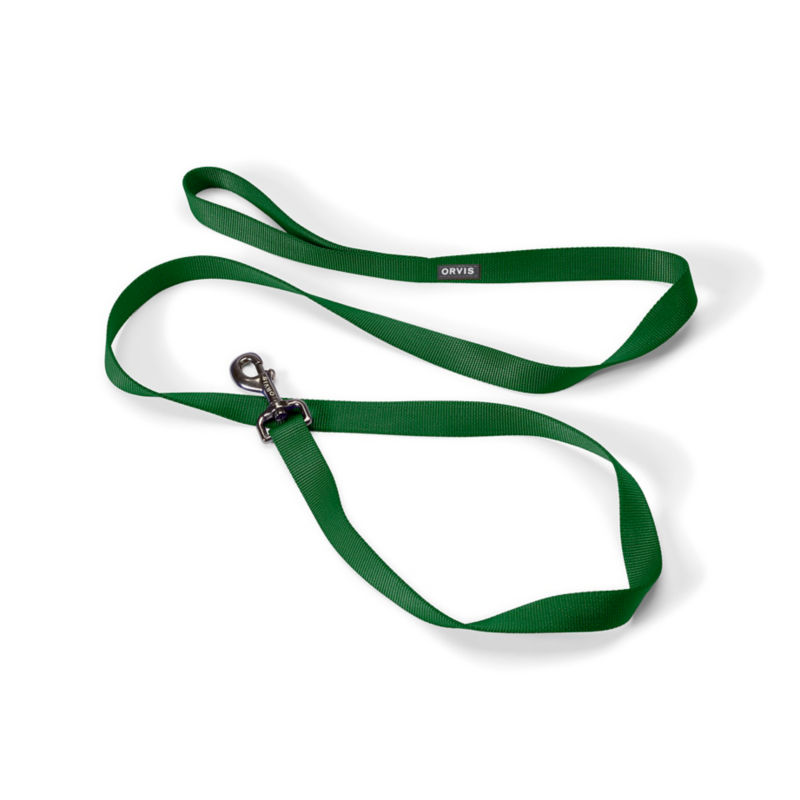 Personalized Side-Release Buckle Collar & Leash - GREEN image number 1