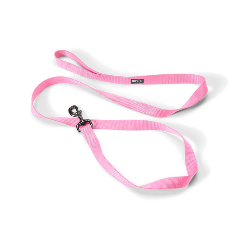 Personalized Side-Release Buckle Collar & Leash - PINK image number 1